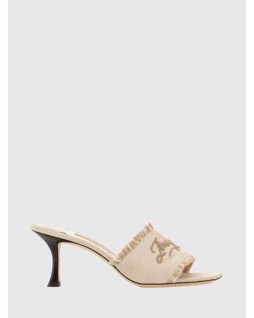 Jimmy Choo Natural Heeled Sandal