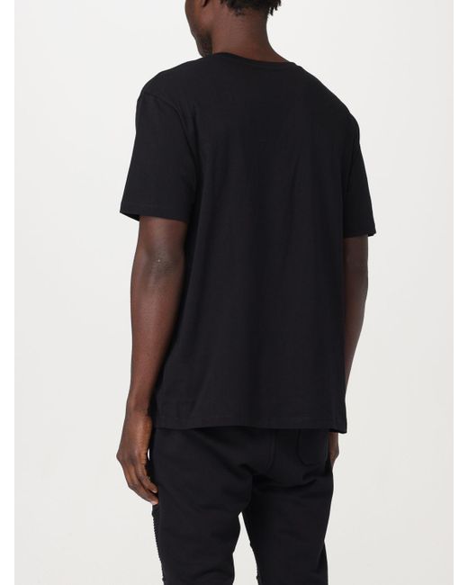 Balmain Black Rétro T-shirt for men
