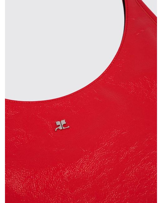 CourrÈ Ges Borsa Flat Holy di Courreges in Red