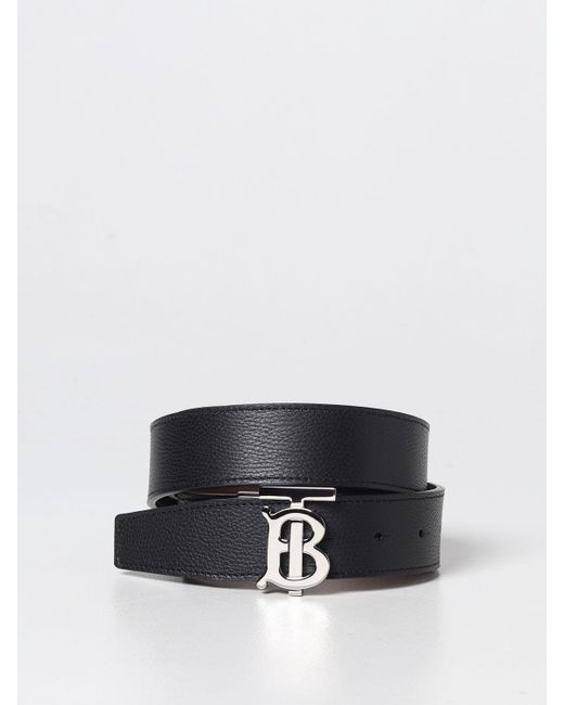 Belt Burberry pour homme en coloris Black