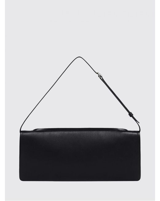 Courreges Black CourrÈ Ges Cuff Leather Bag