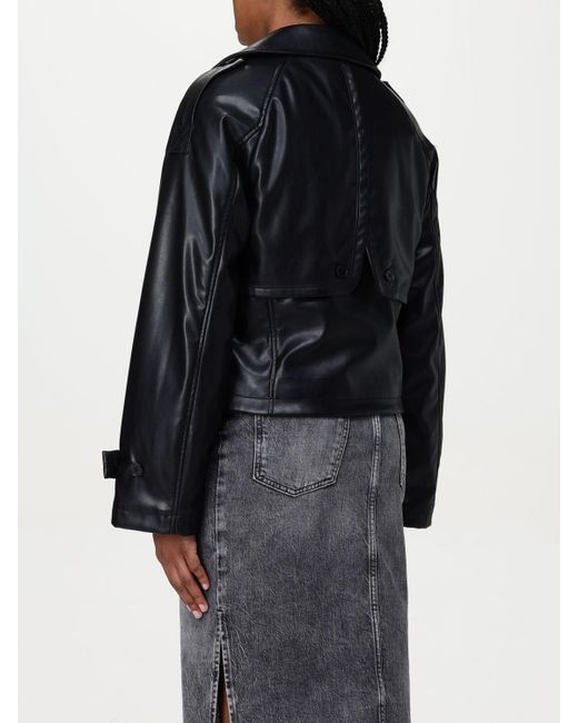 Urbancode Black Synthetic Leather Jacket