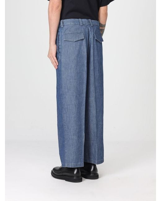 Jil Sander Blue Straight Denim Jeans for men