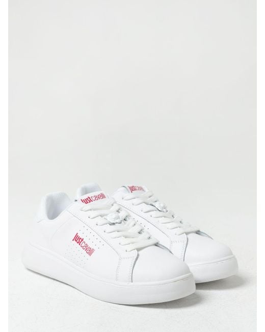 Just Cavalli White Sneakers