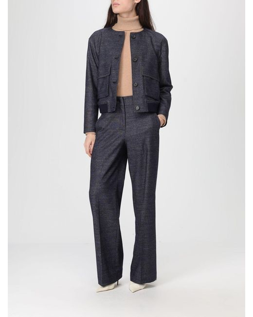 Lorena Antoniazzi Blue Trousers
