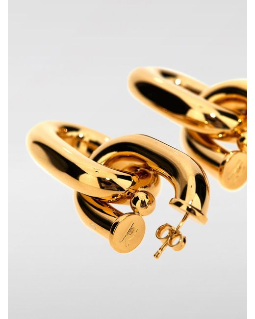 Rabanne Metallic Double Xl Link Ohrringe Von Aus Messing