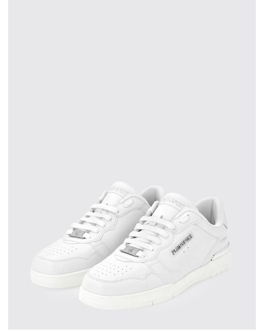 Philipp Plein White Viper Ii Leather Sneakers Philipp Plein for men