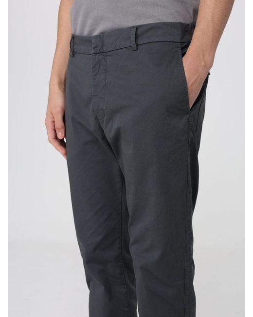 Barena Blue Cotton Stretch Chino Trousers for men