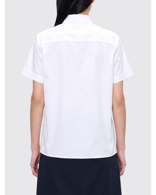 A.P.C. White Organic Cotton Shirt