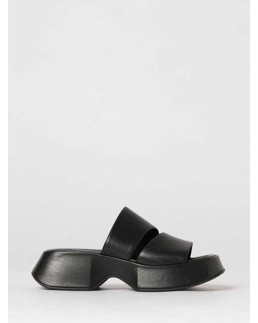 Vic Matié Black Vic MatiÉ Leather Sandals