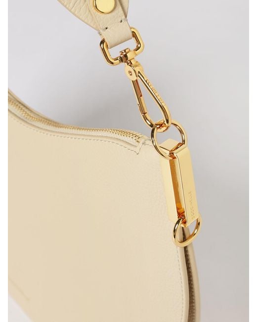 Coccinelle Natural Hobo Sunup Grained Leather Bag