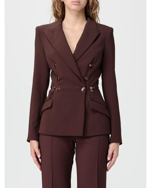 Americana Mujer Elisabetta Franchi de color Red