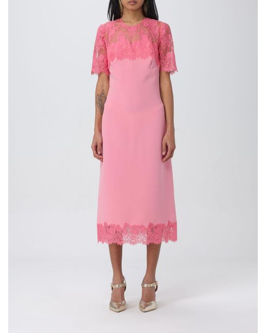 Vestido Ermanno Scervino de color Pink