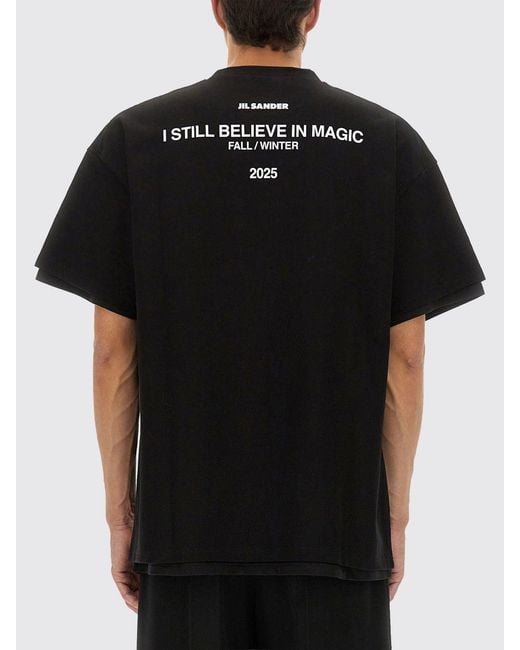 Jil Sander Black T-Shirt for men