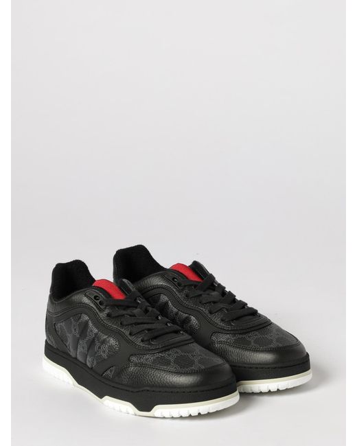 Gucci Black Re-Web Sneakers for men