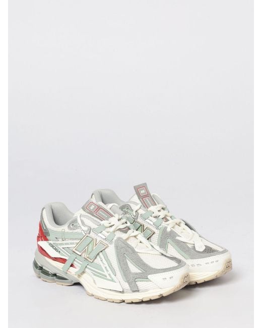 New Balance White 1906A Rubber And Mesh Sneakers for men