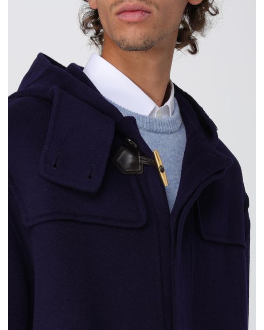 Moschino Couture Blue Coat for men