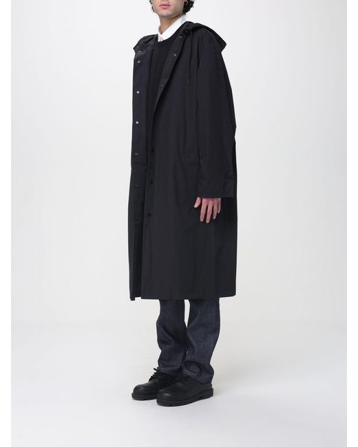 A.P.C. Blue Waterproof Hooded Jacket for men