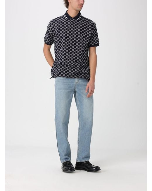 Gucci Black Polo Shirt for men