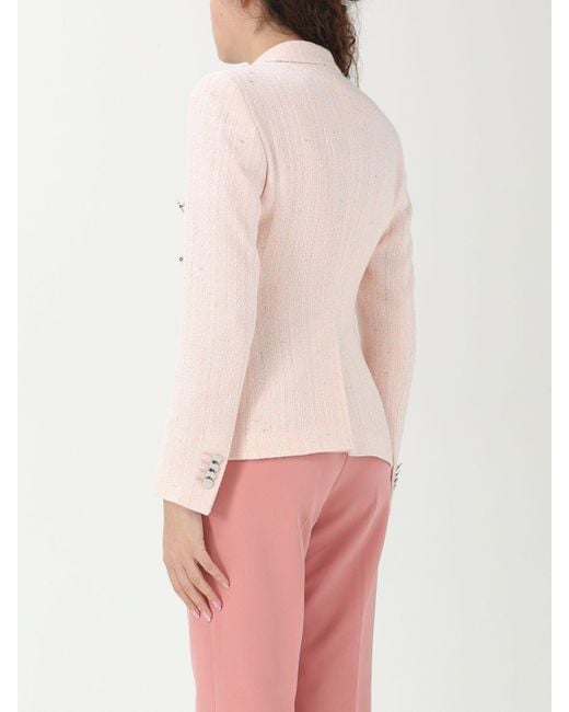 Tagliatore Blazer in Pink | Lyst