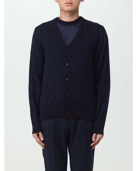 Boss Blue Cardigan for men