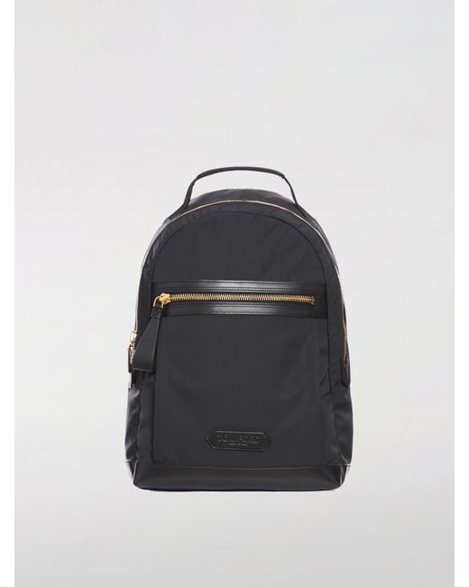 Tom Ford Black Nylon Backpack Classic Design for men