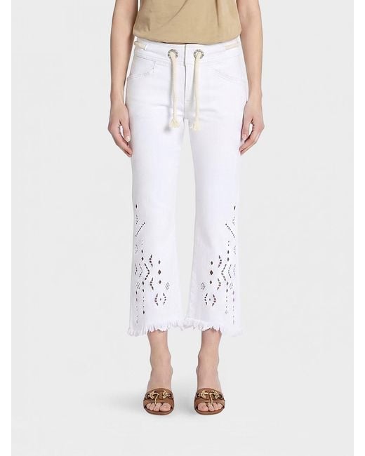 Isabel Marant White Alison Denim Jeans