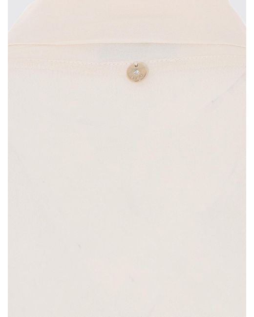 Liu Jo Natural Viscose Blouse