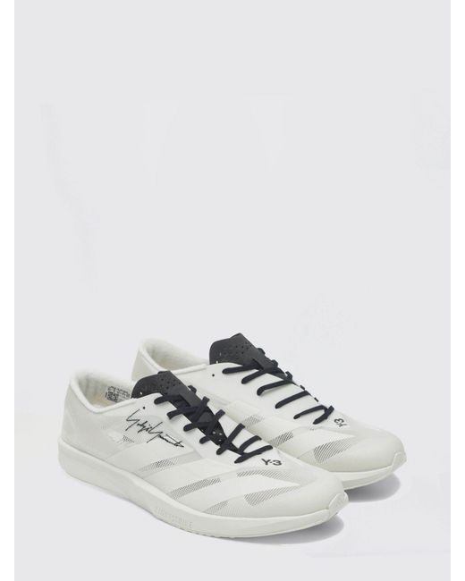 Y-3 White Adizero Rc6 Mesh Sneakers for men