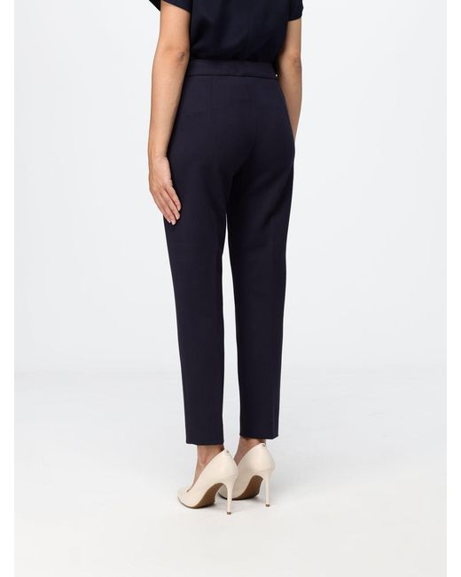 Max Mara Blue Pegno Slim Fit Chino Trousers