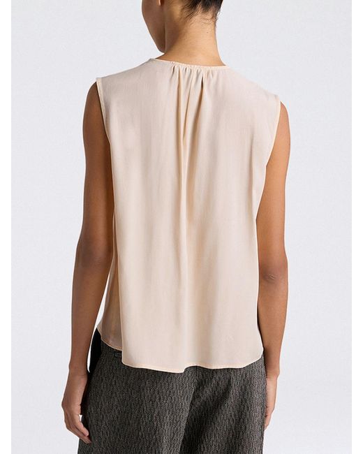 Momoní Pink MomonÌ Silk Blend Blouse