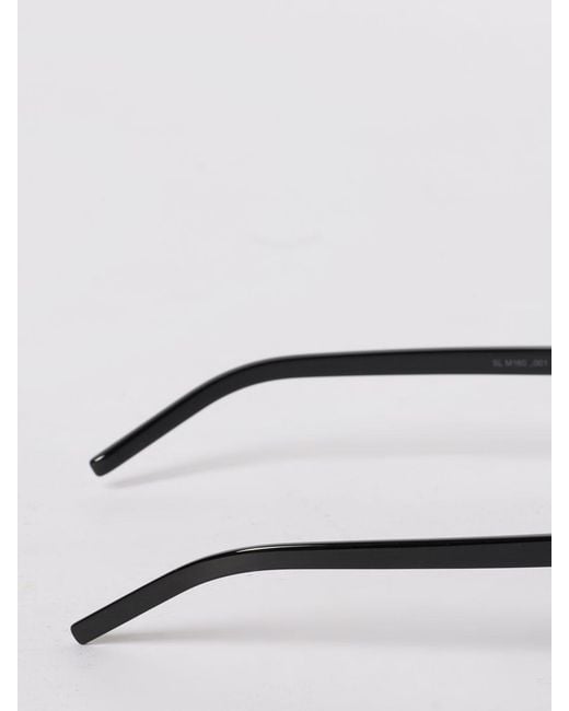 Saint Laurent Black Sl M160 Acetate Sunglasses
