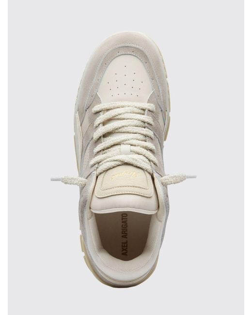 Axel Arigato White Area Lo Suede Sneakers for men