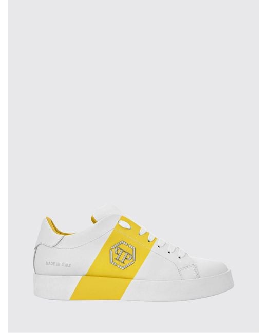 Philipp Plein Yellow Sneakers for men