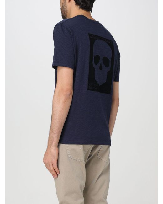 T-shirt Skull di Zadig & Voltaire in Blue da Uomo