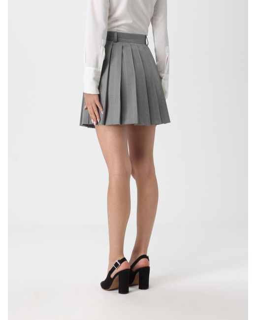 Falda Mujer Mar De Margaritas de color Gray