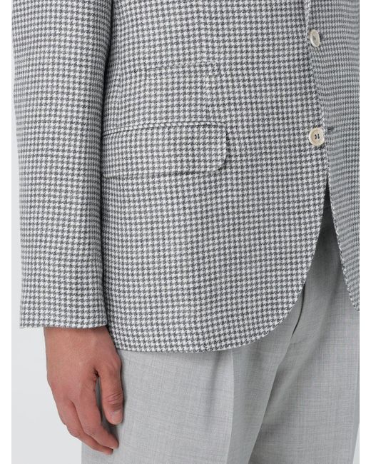 Blazer di Brunello Cucinelli in Gray da Uomo