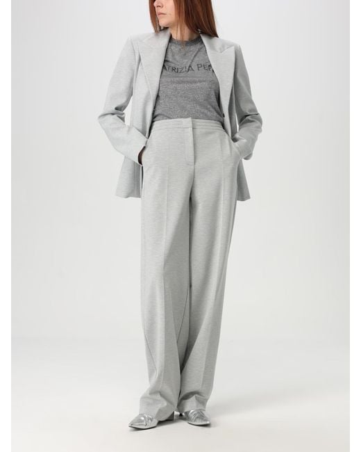 Patrizia Pepe Gray Trousers