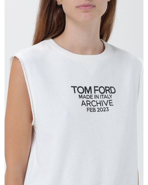 TOM FORD Sleeveless Jersey Vest - Farfetch