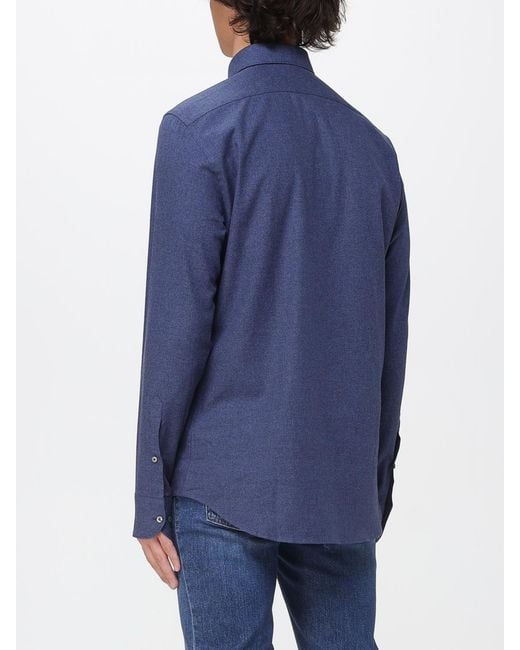 Brooksfield Blue Shirt for men