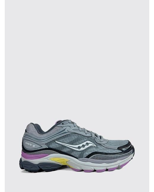 Saucony Blue Progrid Omni 9 Low-Top Sneakers for men