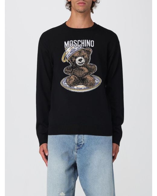 Pull Homme Moschino Couture pour homme en coloris Black