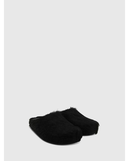Marni White Fussbett Mules for men