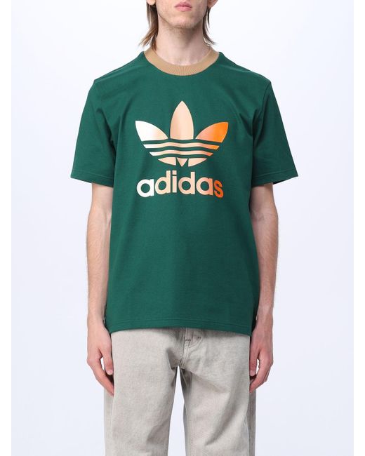T-shirt uomo colore da Uomo di adidas Originals in Verde | Lyst