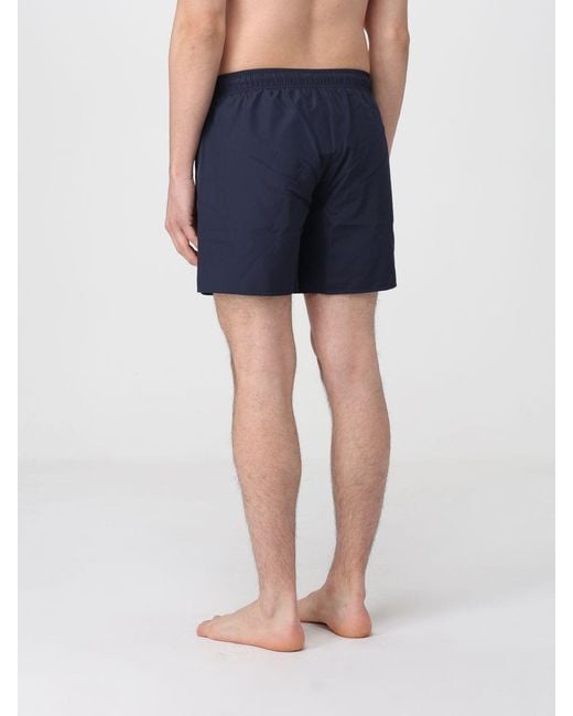 Colmar Blue Polyester Boxer Swim Trunks for men
