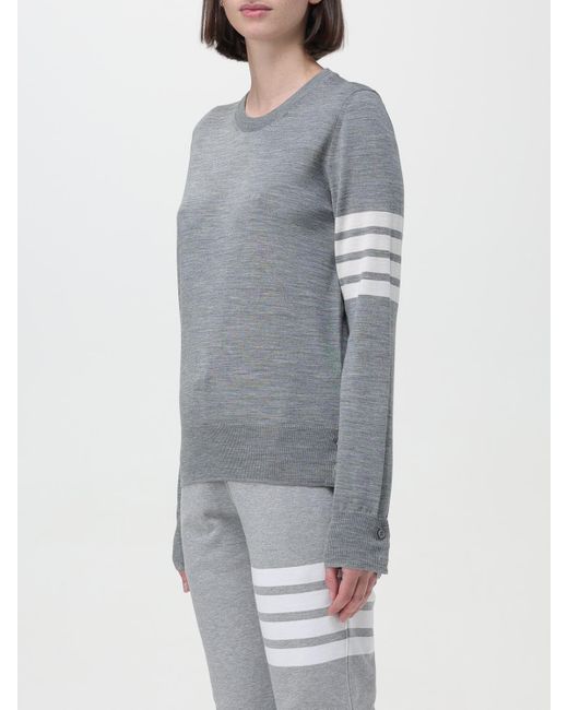Thom Browne Gray Pullover Damen