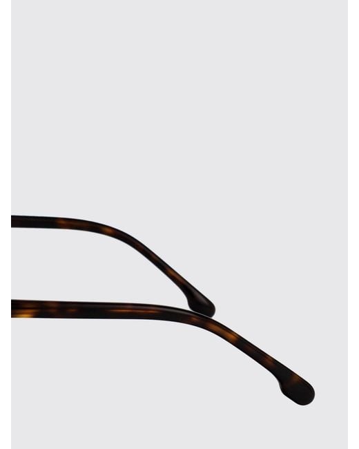 Carrera White Tortoiseshell Acetate Aviator Sunglasses With Double Bridge for men