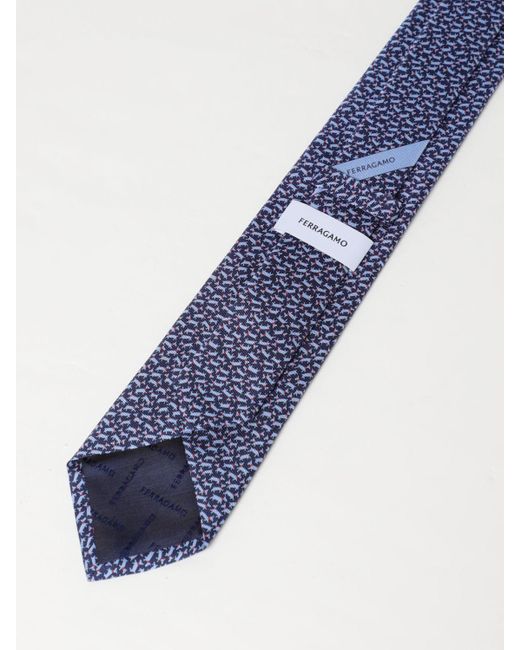 Ferragamo Krawatte in Blue für Herren