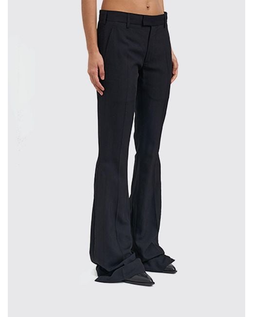 Ann Demeulemeester Blue Trousers