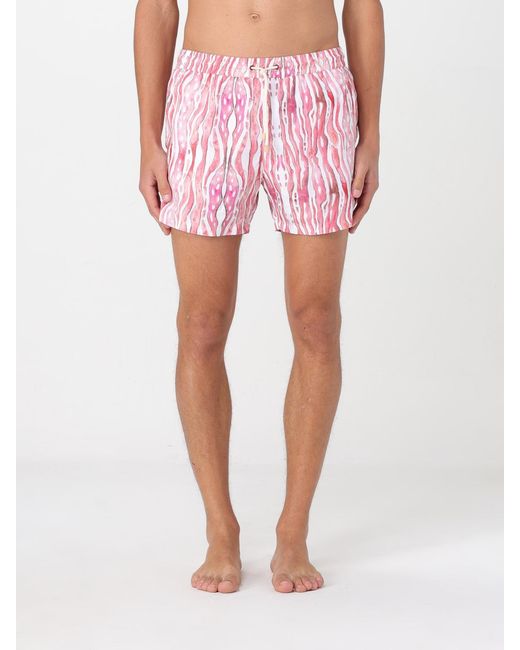 Kampos Pink Swimsuit for men